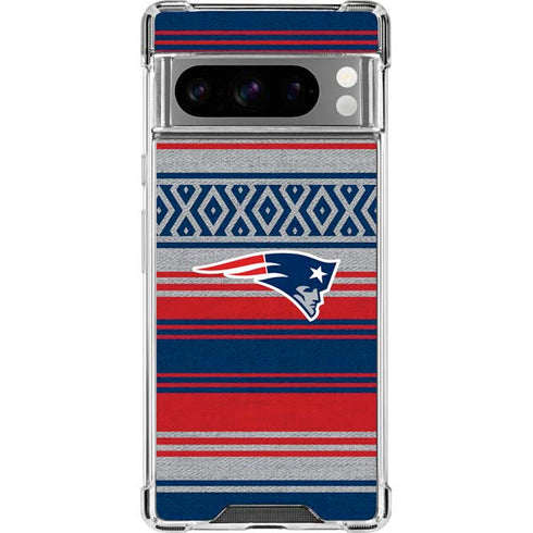 NFL New England Patriots Trailblazer Google Pixel 8 Pro Clear Case